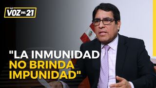 Fiscal Marco Huamán defiende denuncia presentada por Fiscal de la Nación