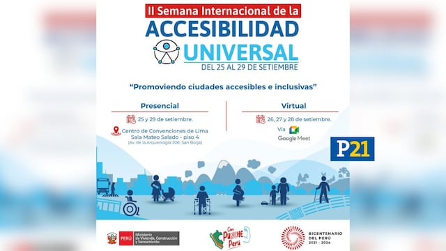 Ministerio de Vivienda organiza II Semana Internacional de la Accesibilidad Universal