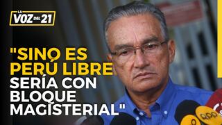 Alejandro Aguinaga sobre próxima Mesa Directiva: “Sino es Perú Libre sería con Bloque Magisterial”