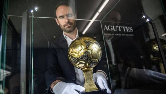 El Ballon D'Or fue comprado en €1.20 y esperaba venderse en 10 millones (Foto: EFE).