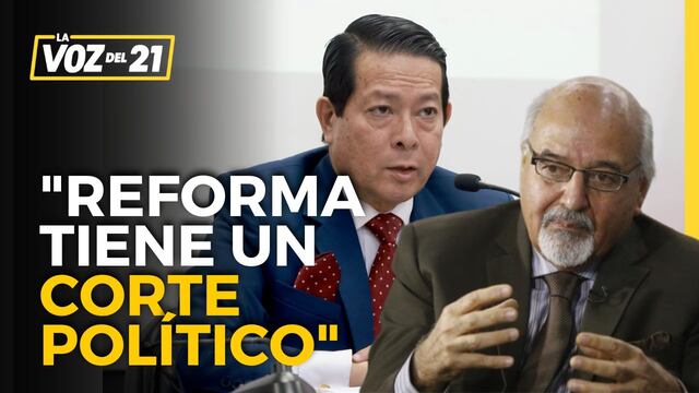 Luis Lamas Puccio: “Reforma tiene un corte político”