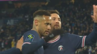 PSG vs. Lorient: Neymar convirtió el 1-0 en una jugada con participación de Messi y Mbappé [VIDEO]