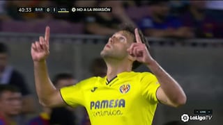 Villarreal sorprendió al Barcelona: gol de Alfonso Pedraza para el 1-0 [VIDEO]