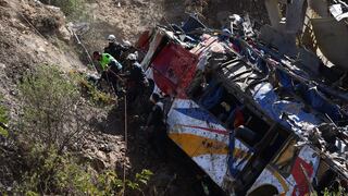 Tragedia en la Carretera Central: bus se desplazaba a una velocidad de 94 km/h antes de caer al abismo