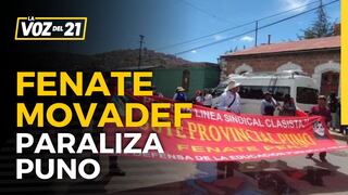 Lucio Castro: “Sutep no tiene nada que ver con el paro en Puno”