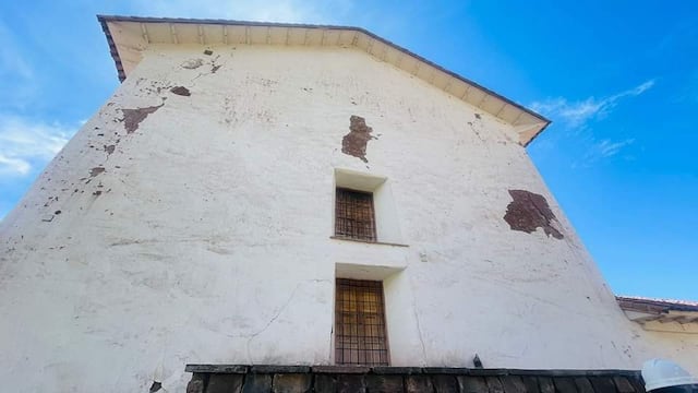 Cusco: movimiento sísmico afectó torre campanario de la Capilla Sixtina de Andahuaylillas