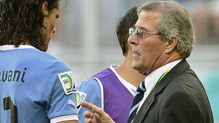 Óscar Tabárez dice que contra Perú jugarán como ante Brasil