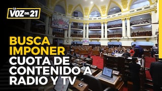 Jorge Baca- Álvarez sobre la cuota de contenido en la TV que busca el Congreso: “Es inconstitucional”
