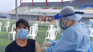 Arequipa: empezó vacunación a personas de 48 y 49 años pero con poca afluencia de público
