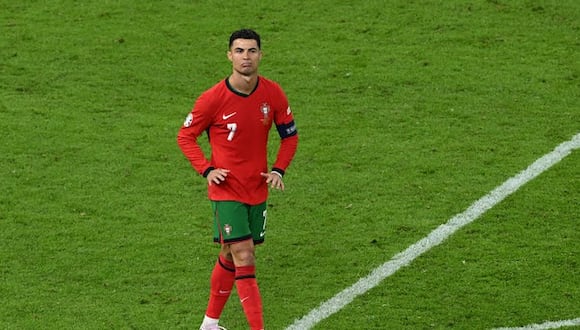 Cristiano Ronaldo quedó fuera de la Eurocopa 2024.