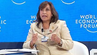 Dina Boluarte en Foro Económico Mundial de Davos: “La derecha no nos deja gobernar en paz”