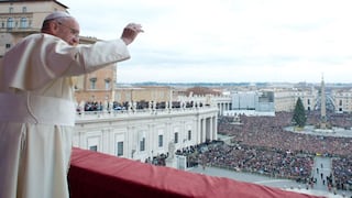 Papa Francisco pide fin de guerras en su bendición "Urbi et Orbi"
