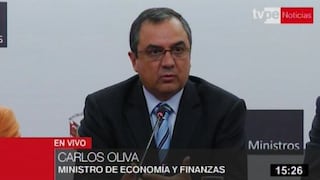 Carlos Oliva descarta que se vaya a una recesión económica por la situación política actual