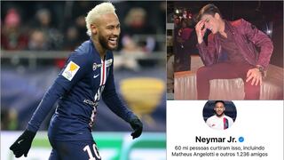 Neymar y el día que pasó por alto un mensaje de su hoy padrastro Tiago Ramos en 2017 | FOTO | 
