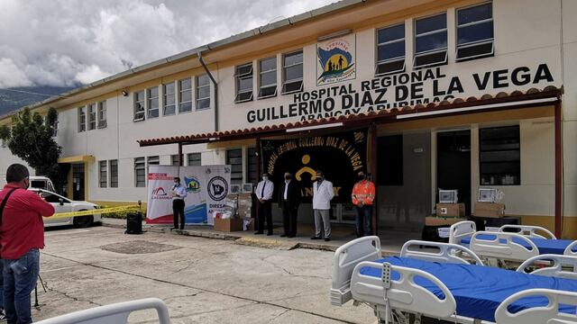 Apurímac: entregan camas UCI al hospital Regional Guillermo Díaz de la Vega