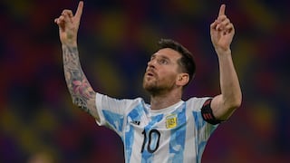 Lionel Messi añadió un récord en su carrera con la selección argentina