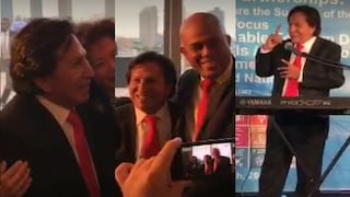 Alejandro Toledo reapareció entre risas en foro de la ONU mientras sigue prófugo de la justicia