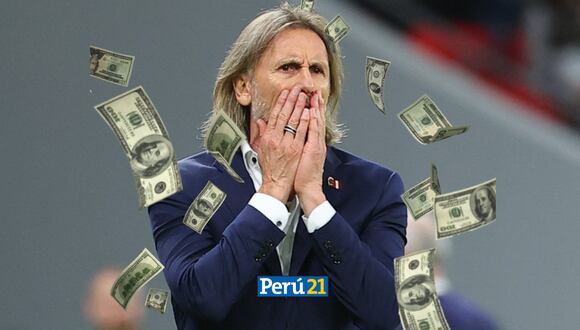 Gareca fue el segundo DT mejor pagado de Sudamérica hasta el 2022 (Foto: AFP).