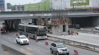 Municipalidad de Lima: construcción de la estación Andrés Reyes del Metropolitano presenta un avance del 82%