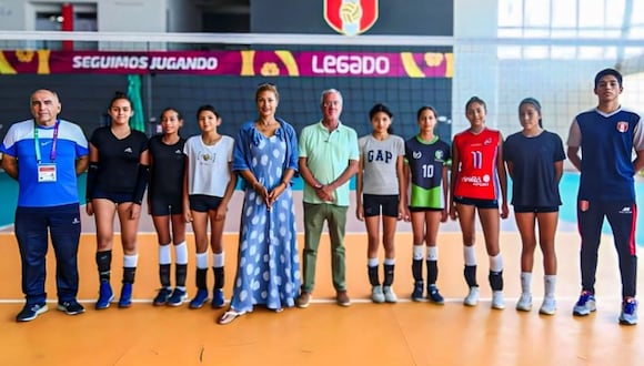 Lanzan proyecto para el desarrollo del voleibol femenino peruano. (Foto: Andina)
