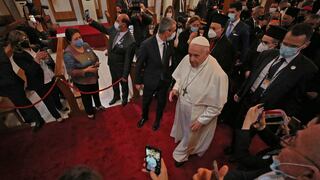 Irak ofrece al papa Francisco una reproducción de un viacrucis con un trozo de su historia [FOTOS]