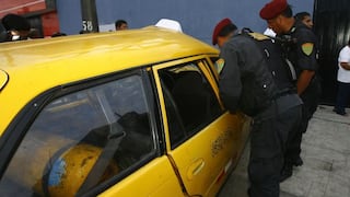 Huaral: Caen asaltantes de taxista