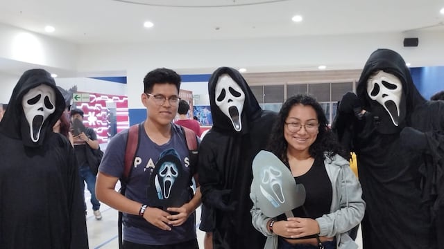 Así se vivió el estreno de Scream 6 en Lima 