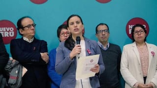 JEE pide más datos en caso de Verónika Mendoza