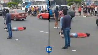 Crisis en Ecuador: Abaten a presunto terrorista en calles de Guayaquil [VIDEO]