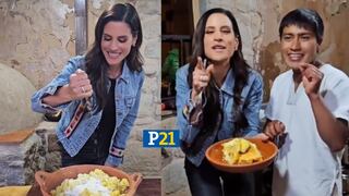 María Copello muestra sus habilidades culinarias preparando un pastel de papa junto a Waldir Maqque | VIDEO