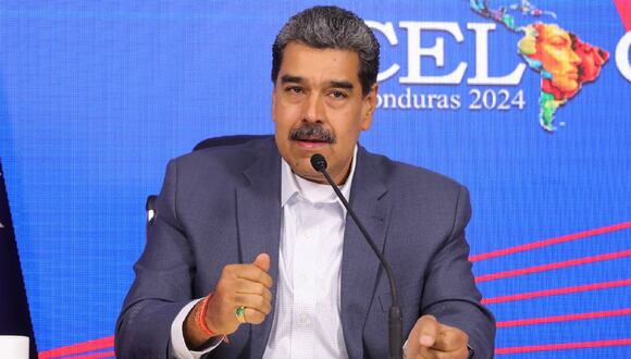 Nicolás Maduro crea el Viceministerio de Atención para la Migración Venezolana. (Foto de MARCELO GARCIA / Presidencia de Venezuela / AFP)