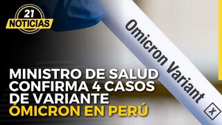 Ministro Hernando Cevallos confirma 4 casos de variante Ómicron en el país