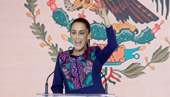Claudia Sheinbaum gana las elecciones en México.  (Foto:  Gerardo Luna / AFP)