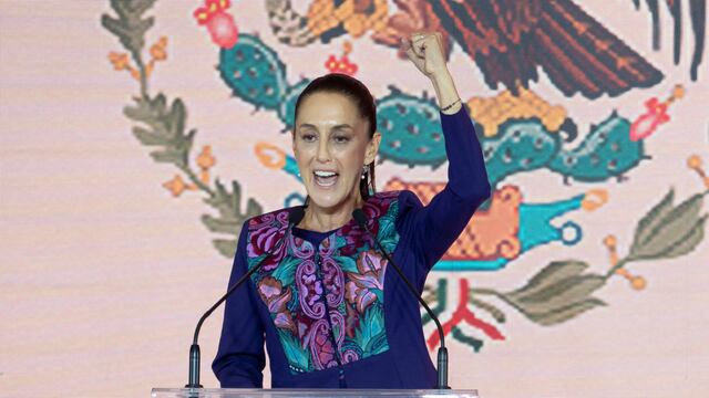 Claudia Sheinbaum se convierte en la primera presidenta de México 