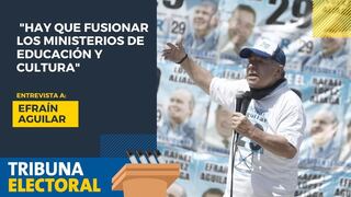 Efraín Aguilar candidato al Congreso por Renovación Popular