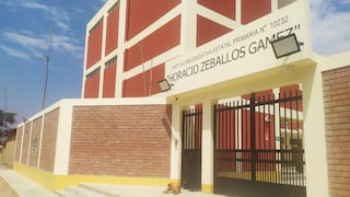 PRONIED inaugura renovada IE N.° 10232 Horacio Zeballos Gámez en Túcume.