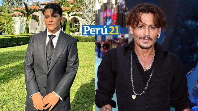 Christian Nodal luce su piel libre de tatuajes y dicen que se parece a Johnny Depp