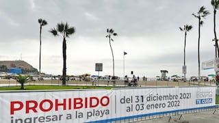 Año Nuevo: Chorrillos cerrará sus playas del viernes 31 de diciembre hasta el 3 de enero del 2022 