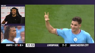 Gol de Julián Álvarez en Manchester City y Sergio Agüero explotó de alegría [VIDEO]