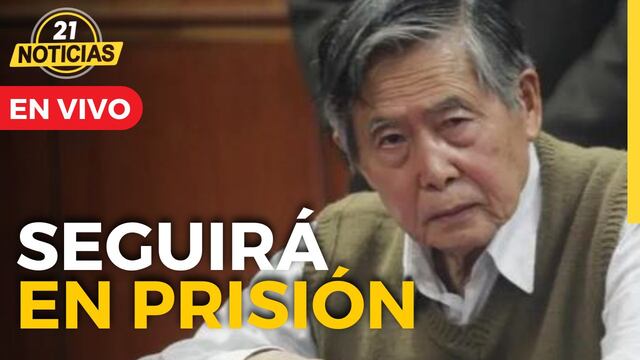 Alberto Fujimori seguirá en prisión