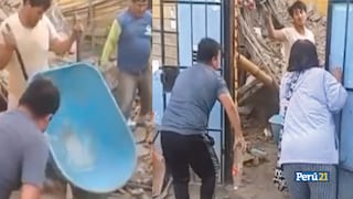 Mujer de 68 años quedó atrapada por derrumbe de su vivienda en Huaral tras sismo en Lima