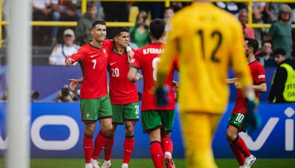 Turquía y Portugal se enfrentan por la fecha 2 del Grupo F de la Euro (Foto: UEFA).