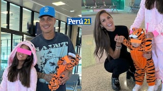 Paolo Guerrero llegó a Lima junto a Ana Paula Consorte y toda su familia | VIDEO
