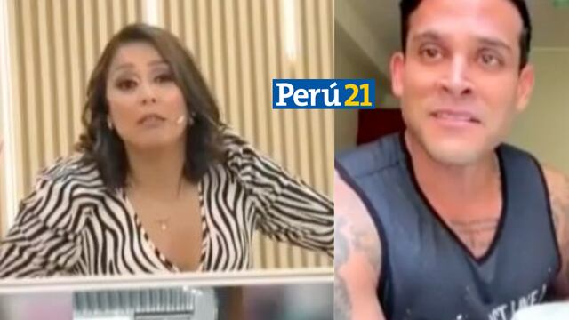 Karla Tarazona arma escena de celos luego de que Christian Domínguez se quedara varado en Tacna