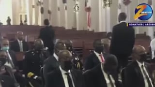Haití: el instante en que el primer ministro se salvó de un intento de asesinato [VIDEO]
