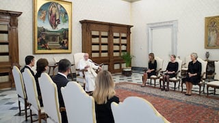 Pedro Sánchez y el papa Francisco se reunieron durante algo mas de media hora en el Vaticano [FOTOS]