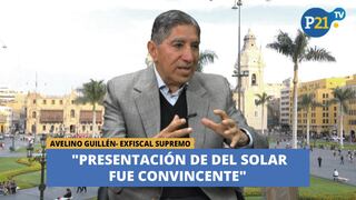 Avelino Guillén, exfiscal supremo: "Presentación de Del Solar fue convincente"