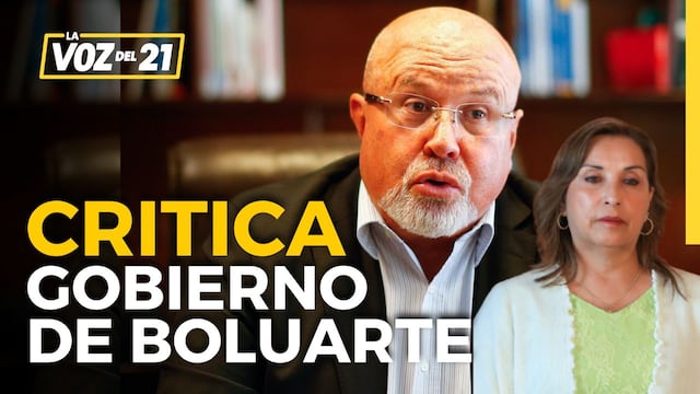 Carlos Bruce sobre gobierno de Dina Boluarte: “Le falta vivir en carne propia la inseguridad”