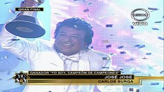 ‘José José’, el gran ganador de ‘Yo Soy: Campeón de Campeones’