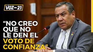 Franco Olcese: “Veo difícil que Adrianzen cometa errores para que no le den el voto de confianza”